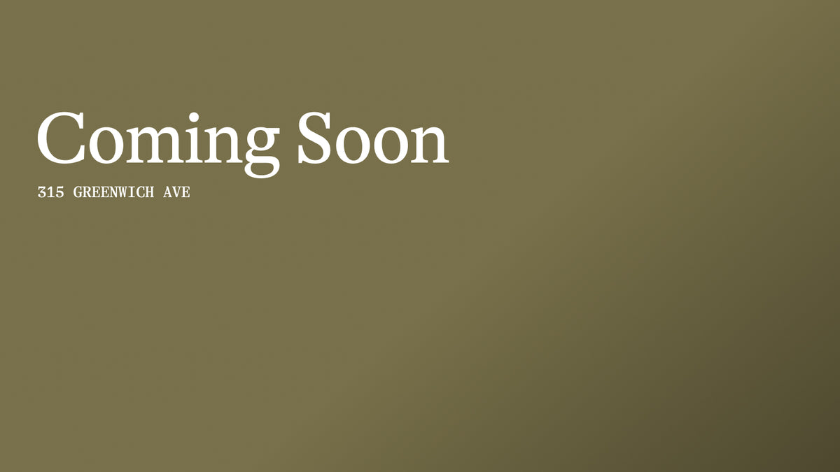 Coming Soon — Simon Pearce store at 315 Greenwich Ave, Greenwich, CT