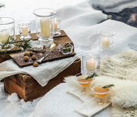 Live Edge Board + Glass Bowl Set — Black Walnut view 3