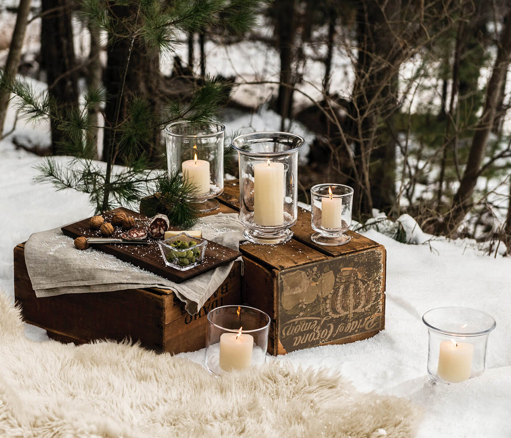 Live Edge Board + Glass Bowl Set — Black Walnut view 5