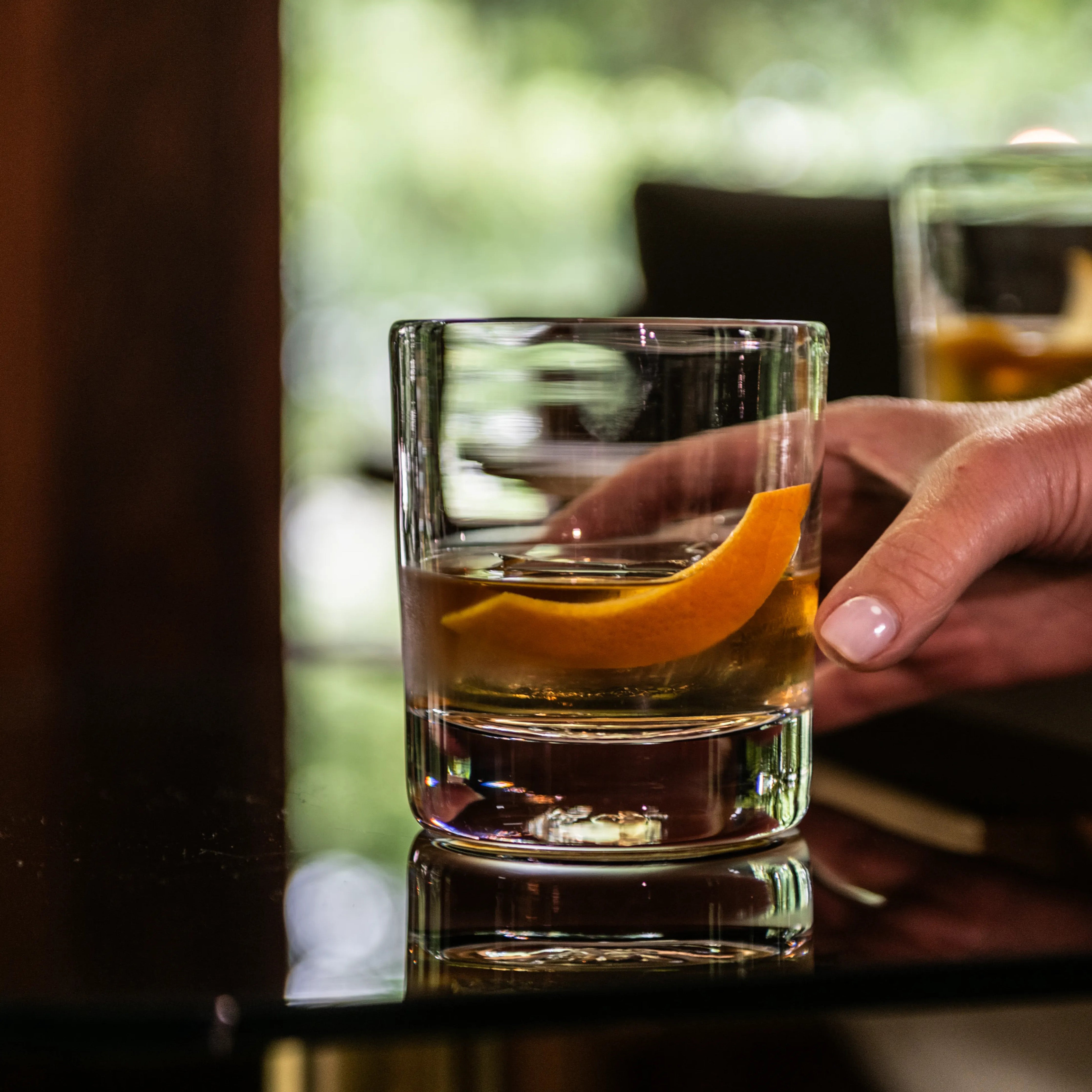 Simon Pearce Ascutney Double Old-Fashioned