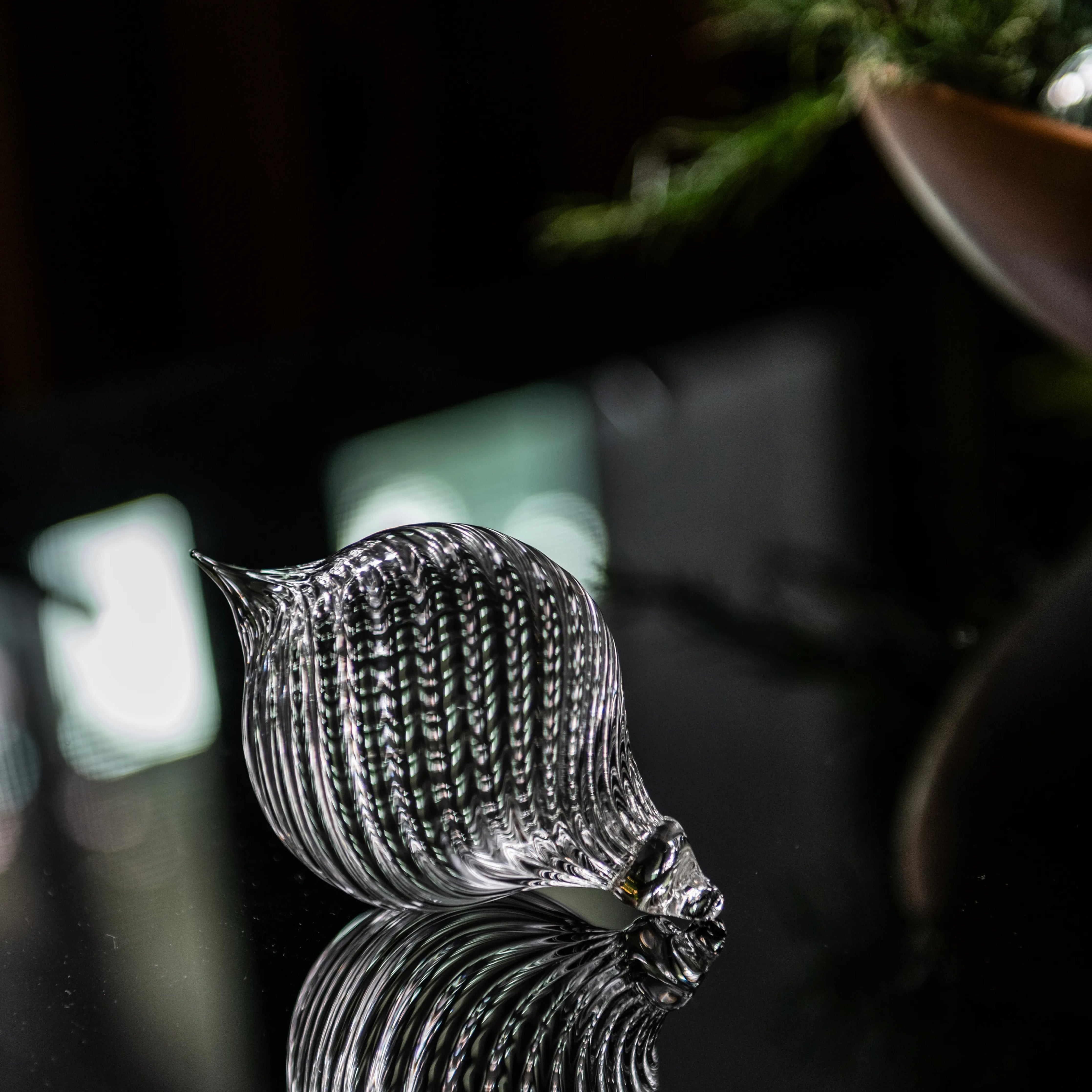 Finial Optic Glass Ornament - Thumbnail 5