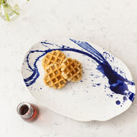 Burlington Oval Platter - L - Artisan Blue view 2