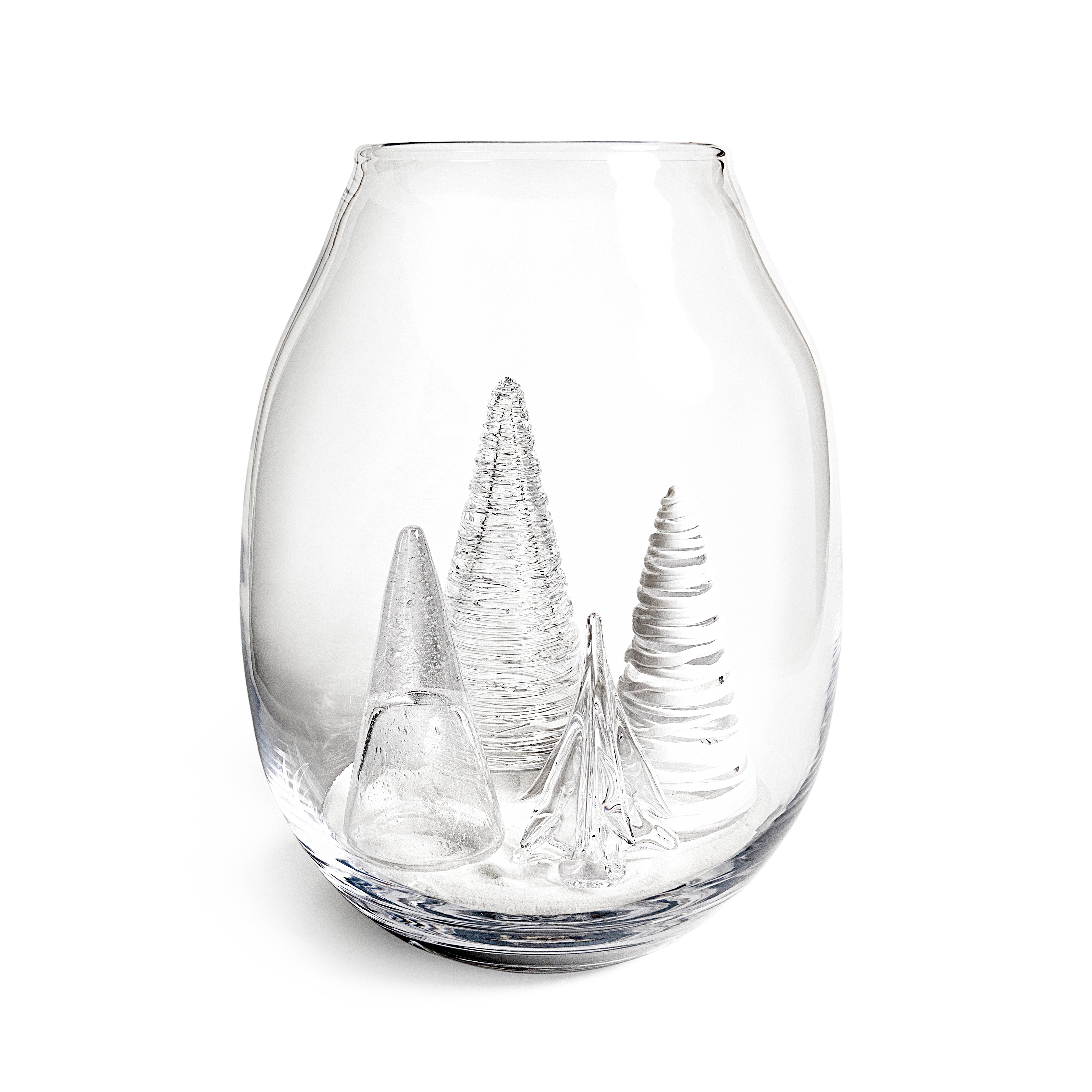 Simon Pearce Woodstock Snow Globe | Handblown Glass