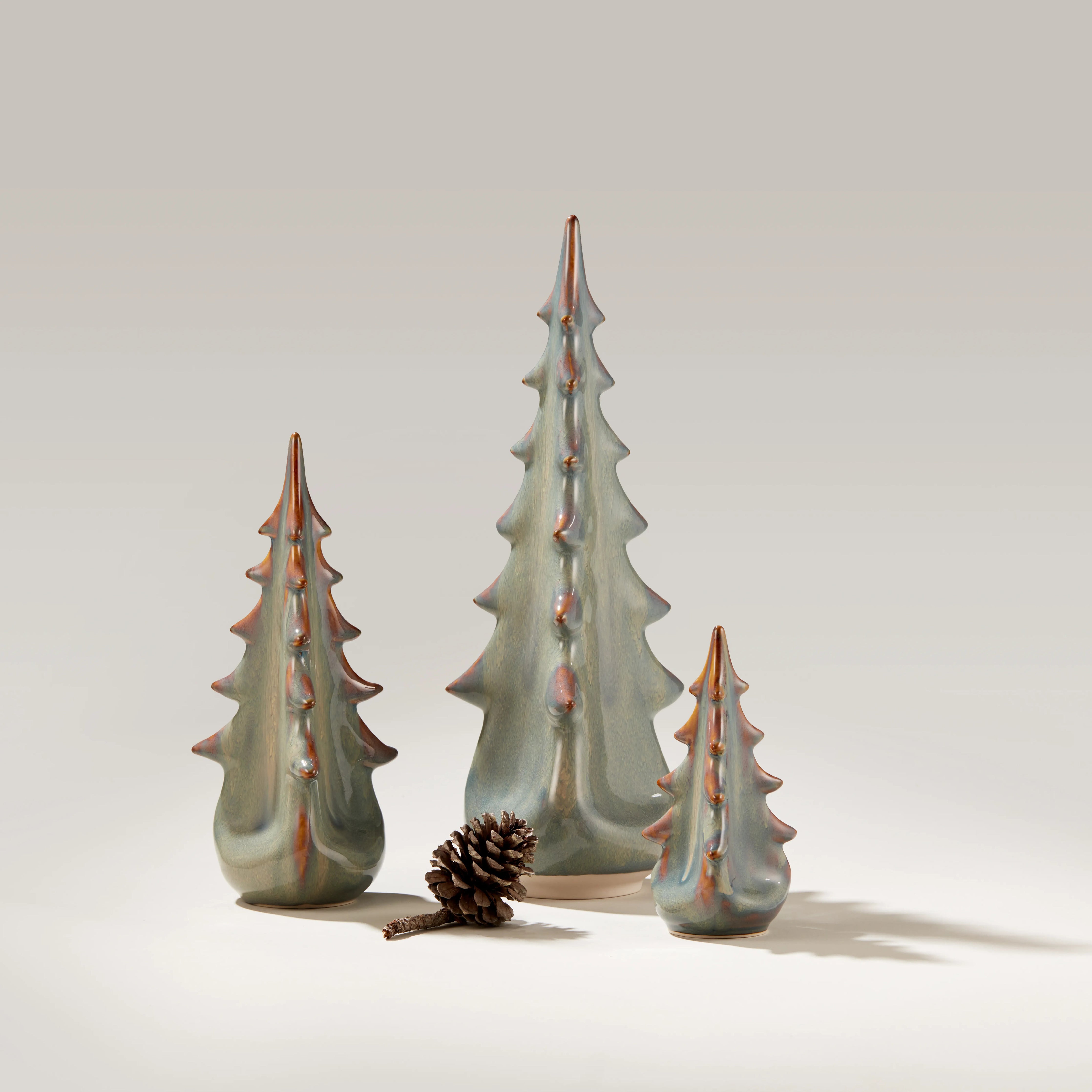 Pottery Evergreen Trio - Thumbnail 2