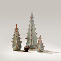 Pottery Evergreen Trio view 2