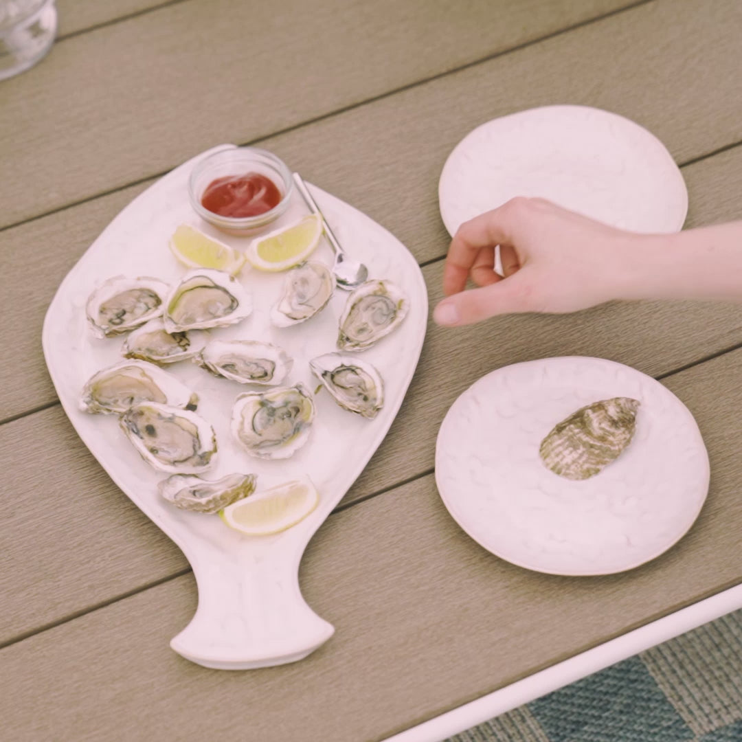 PLATES + DISHES ステファン・シャッハー Simon Pearce Burlington Appetizer Plate, Set of 4 | Handmade Stoneware