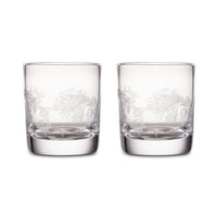Engraved Pine Ascutney Double Old-Fashioned in Gift Box - Set of 2 view 1