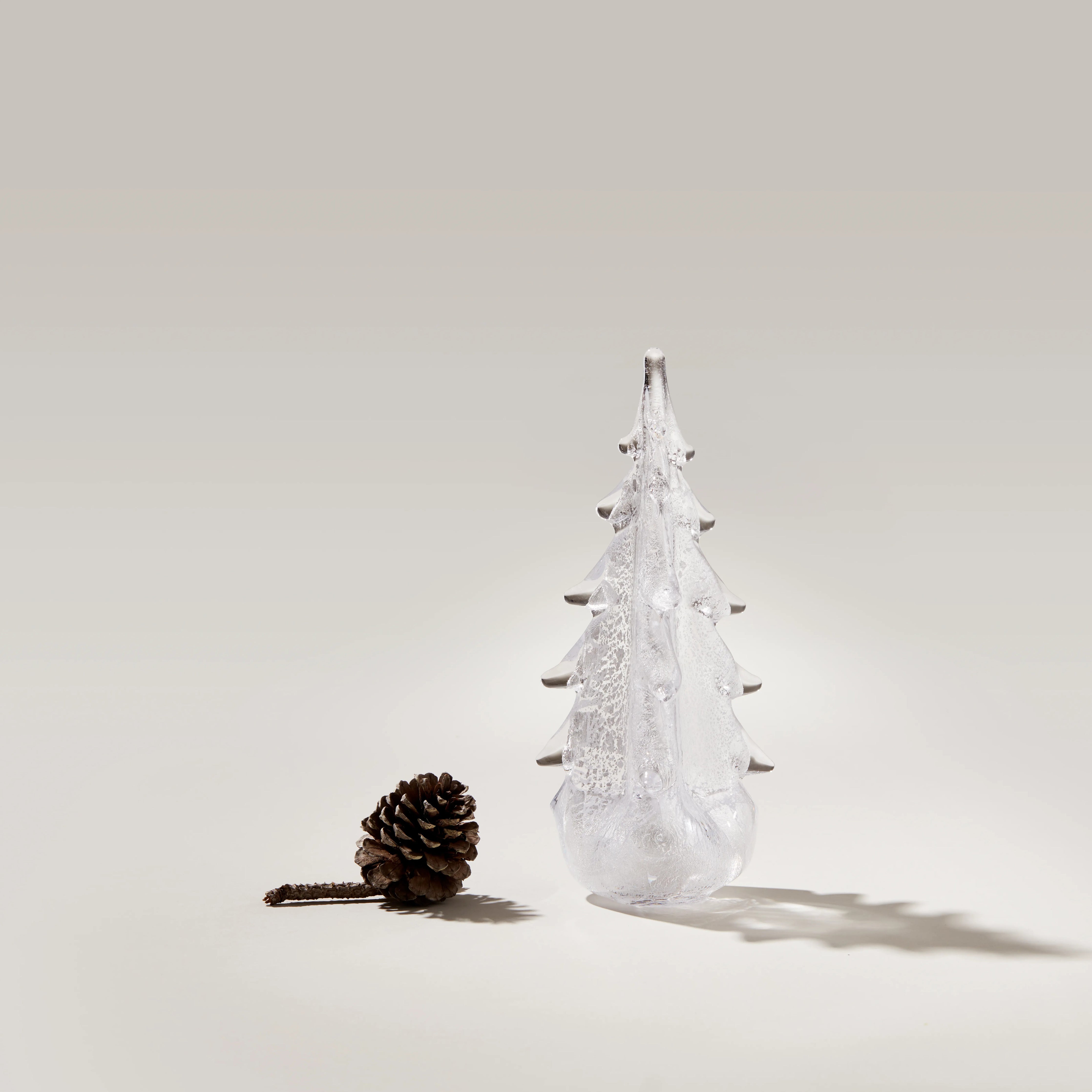 Simon Pearce Silver Leaf Evergreen - Thumbnail 2