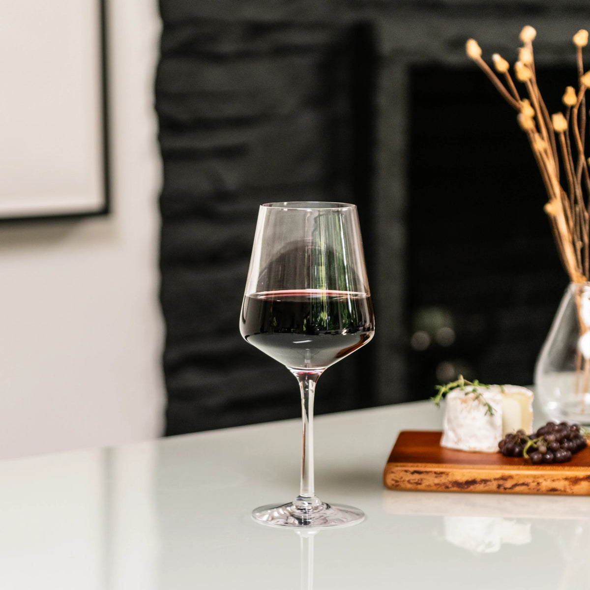 Simon Pearce Vintner Red Wine Glasses, Set of 2