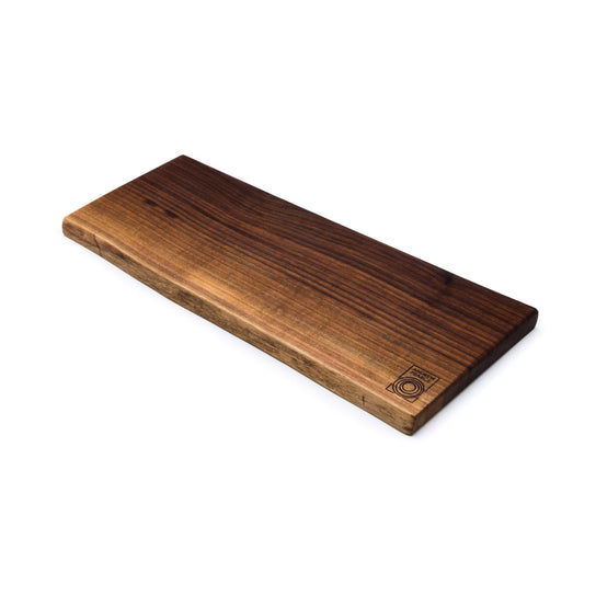Live Edge Wood Board, Large — Black Walnut