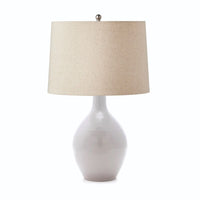 Warren Pottery Lamp, Small — Alabaster view 1