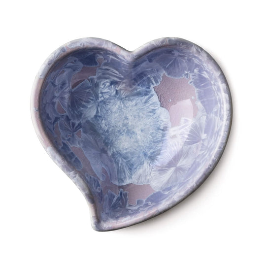 Twist Heart Crystalline Bowl, Small – Lilac